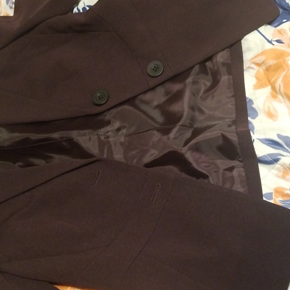 Dark purple Kasper blazer - Picture 2 of 5
